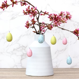 Easter Centerpiece Decor, Mini Easter Egg Ornaments,  Wooden Eggs Ornaments, Easter Mini Tree Decor, Easter Tree Ornament