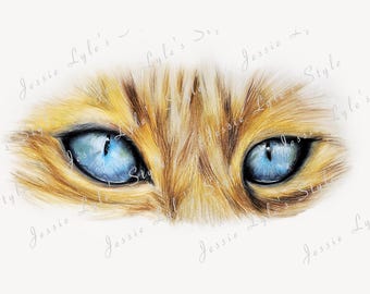 11"x14" PRINT - Whispers of Blue
