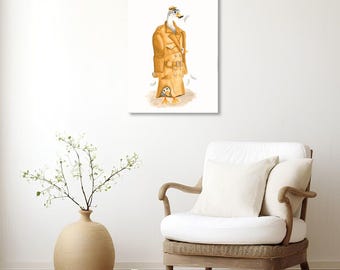 11"x14" PRINT - The Curious Case of the Goose Detectives