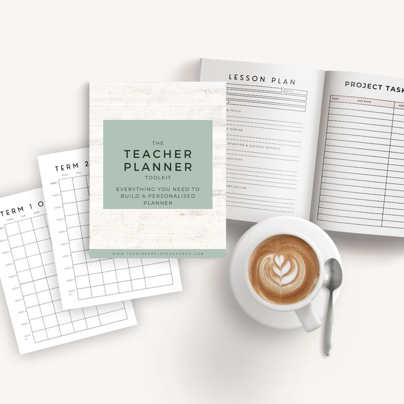 Printable Teacher Planner 20222023 Toolkit Educators Daily Etsy