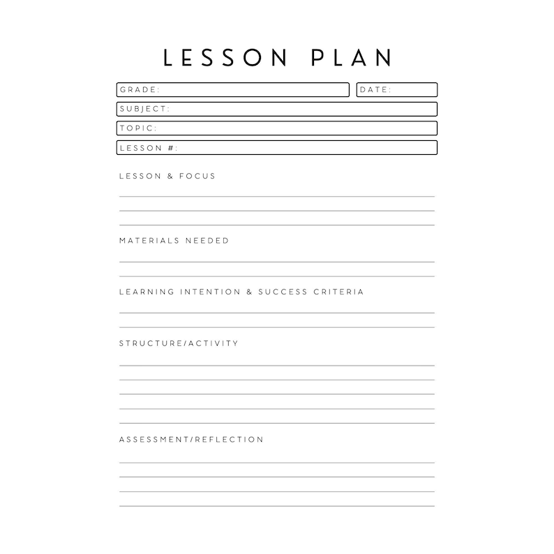 Printable Teacher Planner 20222023 Toolkit Educators Daily Etsy