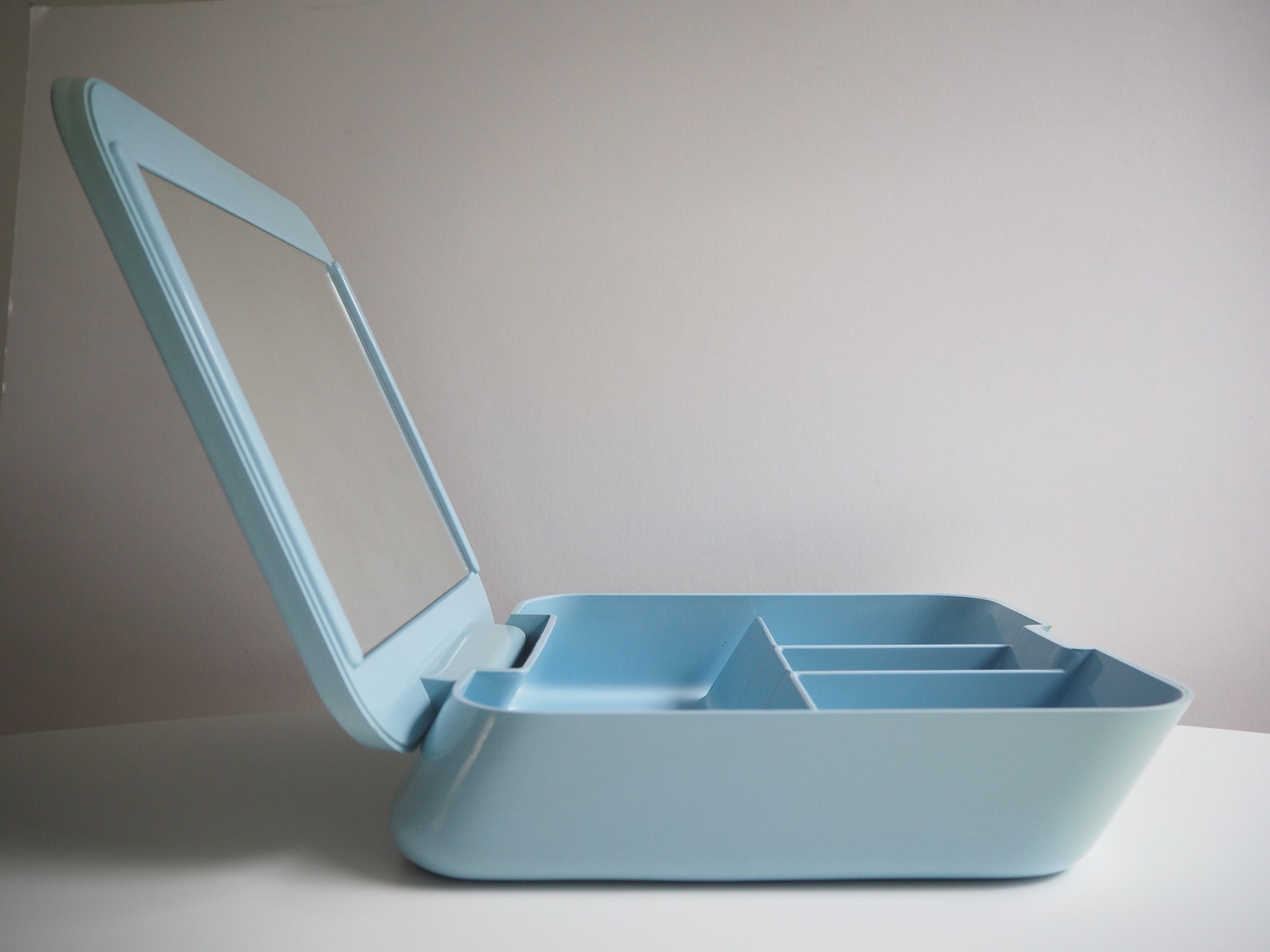 Makio Hasuike Gedy Vanity Box 1960s Baby Blue Etsy