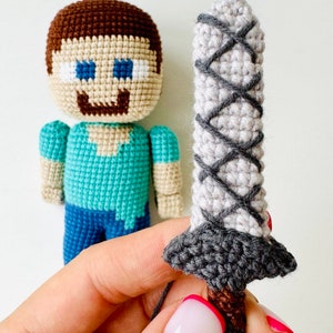 Steve and Zombie Minecraft Amigurumi Pattern / Minecraft Toys Crochet ...
