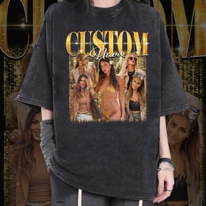 Custom Your Own Bootleg Tee, Retro Custom Bootleg Rap Tee, Vintage Graphic 90s Tshirt, Custom Bootleg, Custom Your Photo, Insert Your Design