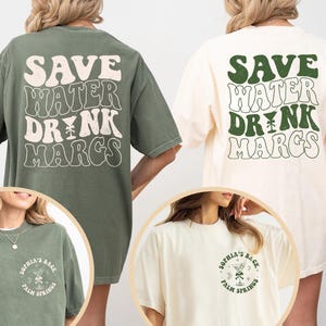 Margs and Matrimony Bachelorette Party Shirt Custom Location Bach Save Water Drink Margs Final Fiesta Custom Mexico Bachelorette Party Shirt
