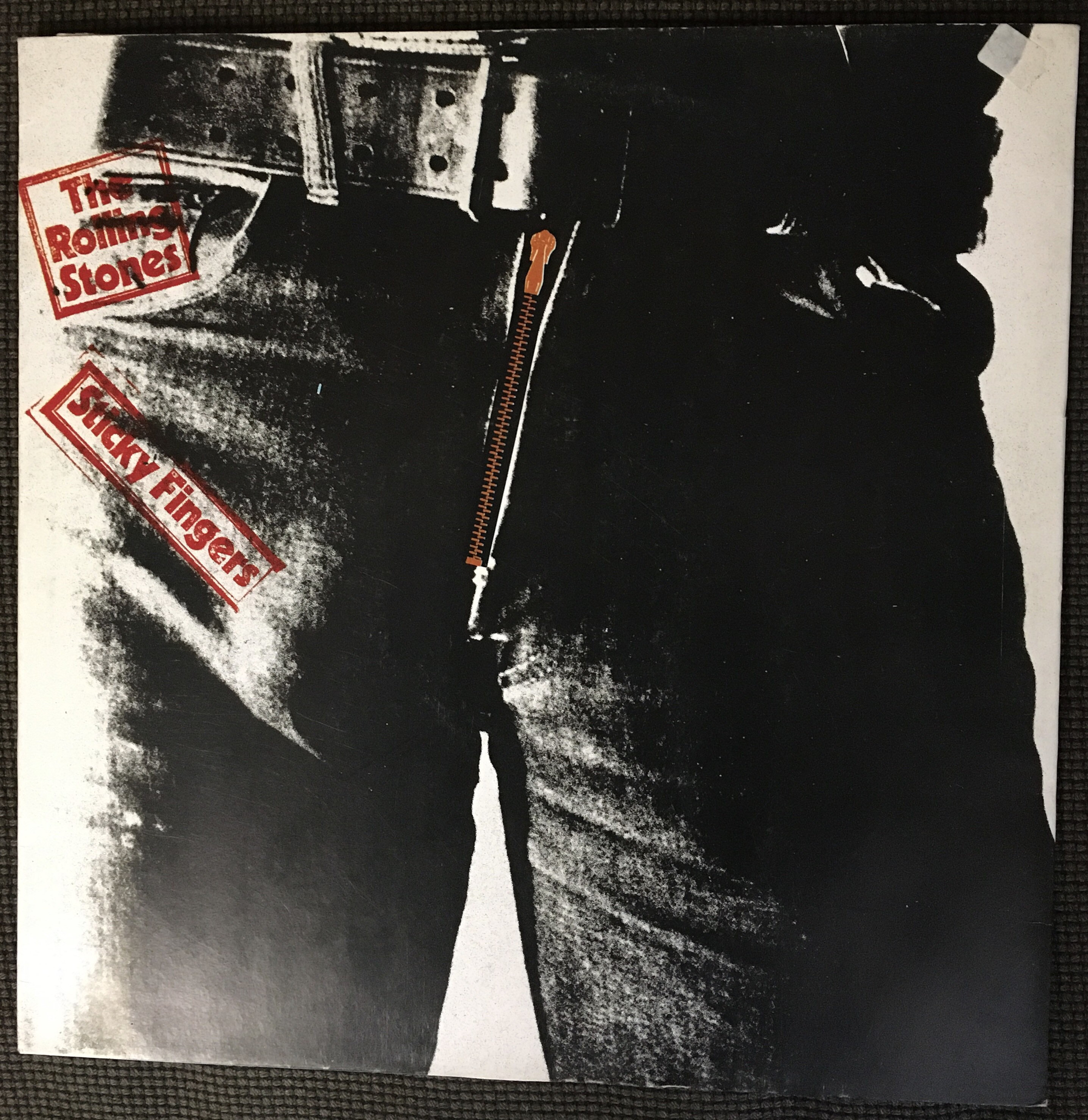 2025年のクリスマスの特別な衣装 The Zipper Reissue 1979 Vinyl Fingers Sticky Stones Rolling 洋楽