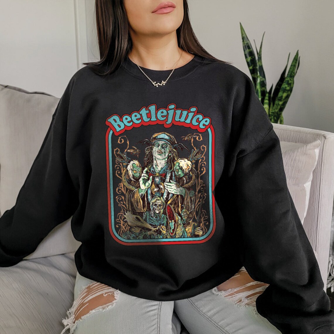 Vintage Beetlejuice Shirt Retro Beetlejuice Shirt Etsy