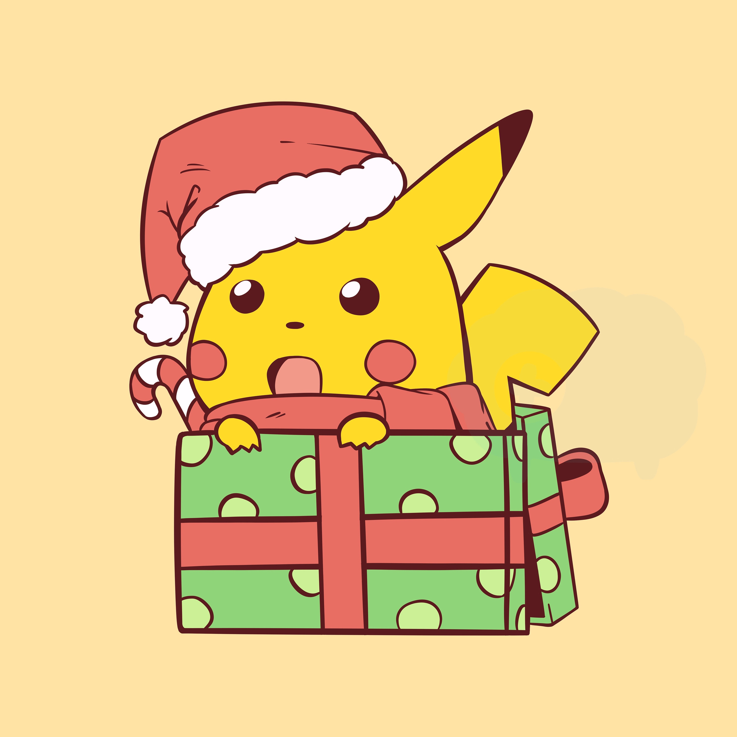 Pokemon Pikachu Plush [Santa Hat], 52 OFF