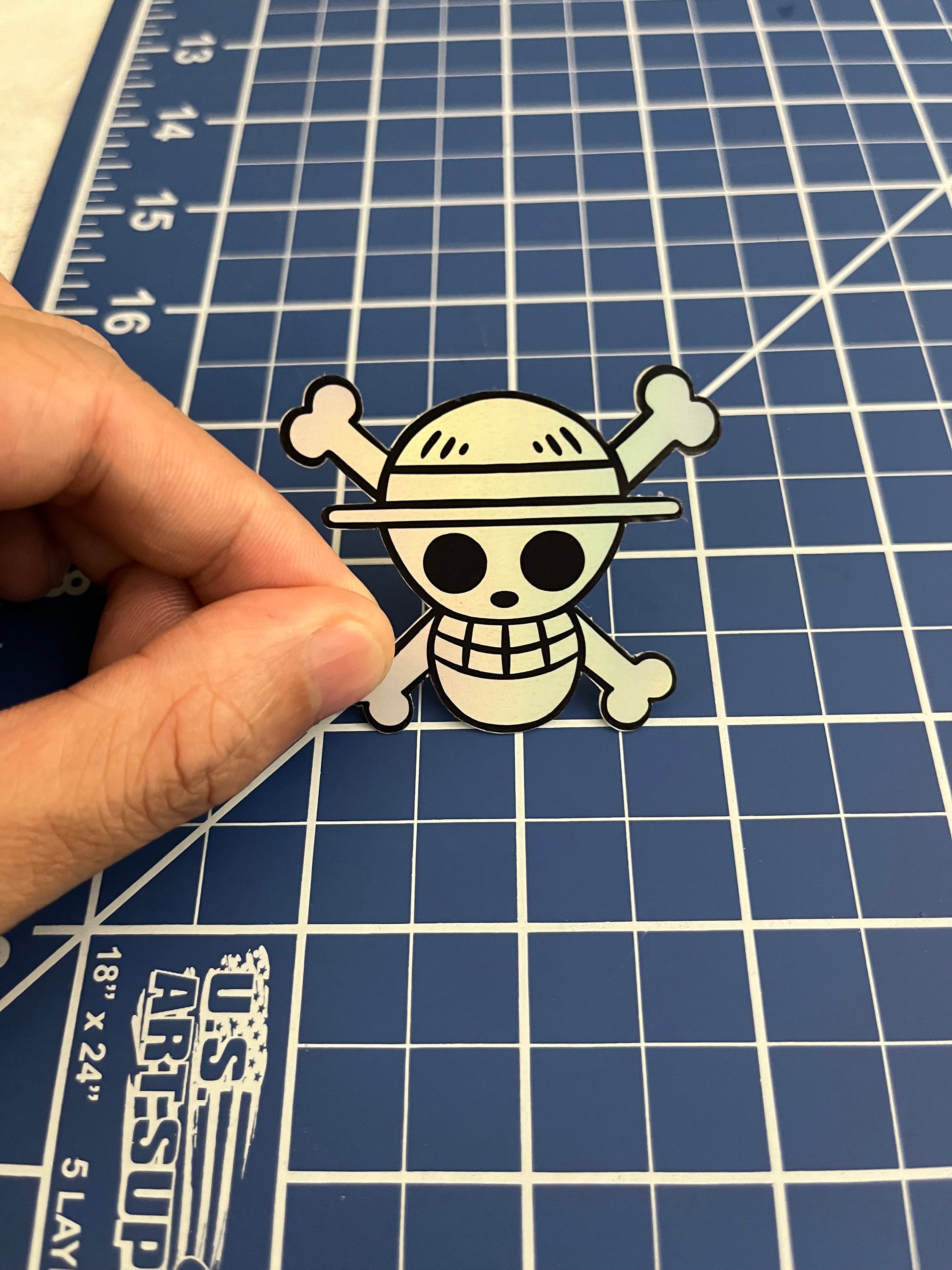 Straw Hat's Gear 5 Logo Sticker for Sale by Painterswan