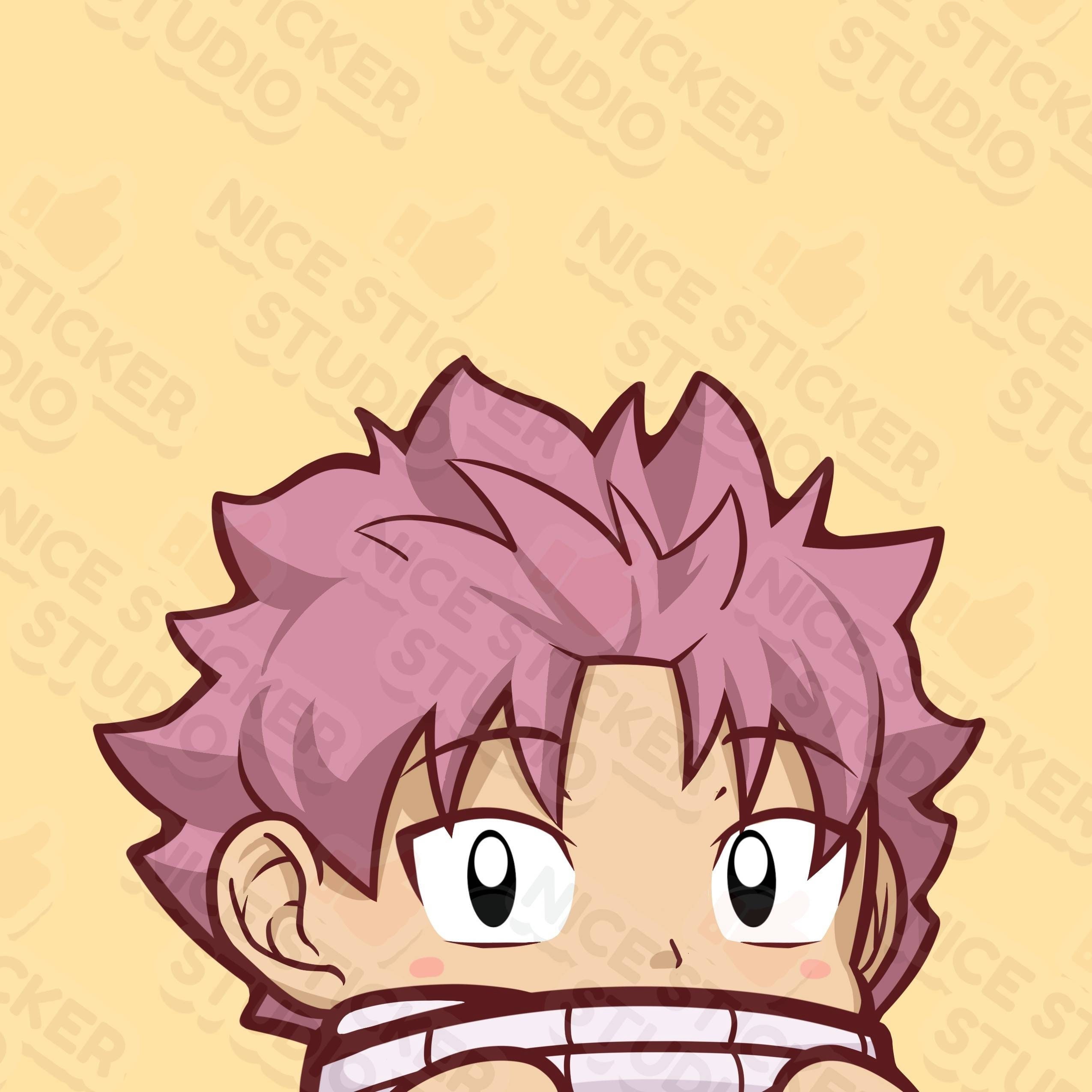 Fairy Tail Anime Stickers - Set of 25