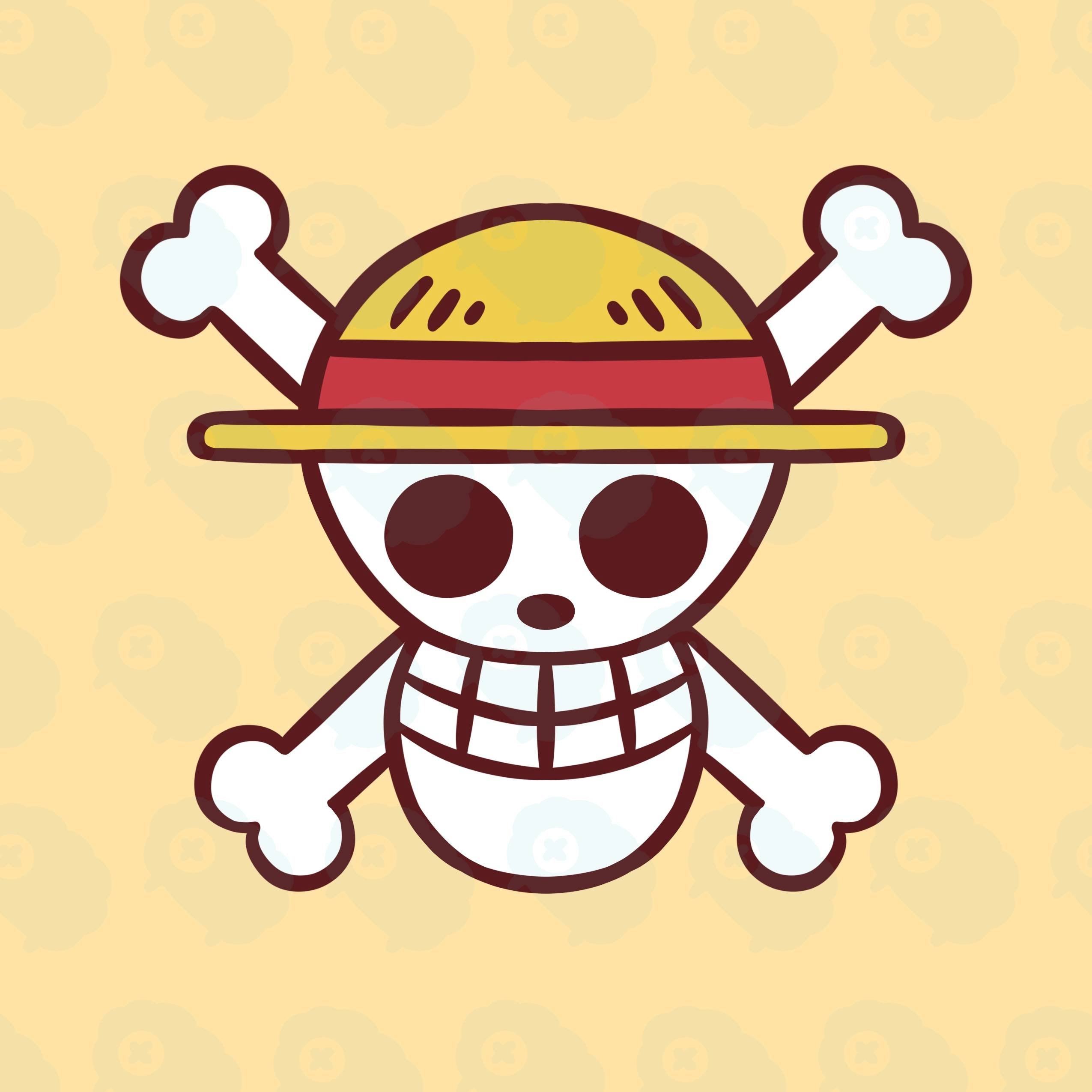 One Piece Straw Hat Pirates Logo Sticker for Sale by KaydenLee