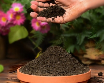 2 Pound Organic Worm Castings – Wiggle Worm Soil Builder Earthworm Castings Organic Fertilizer