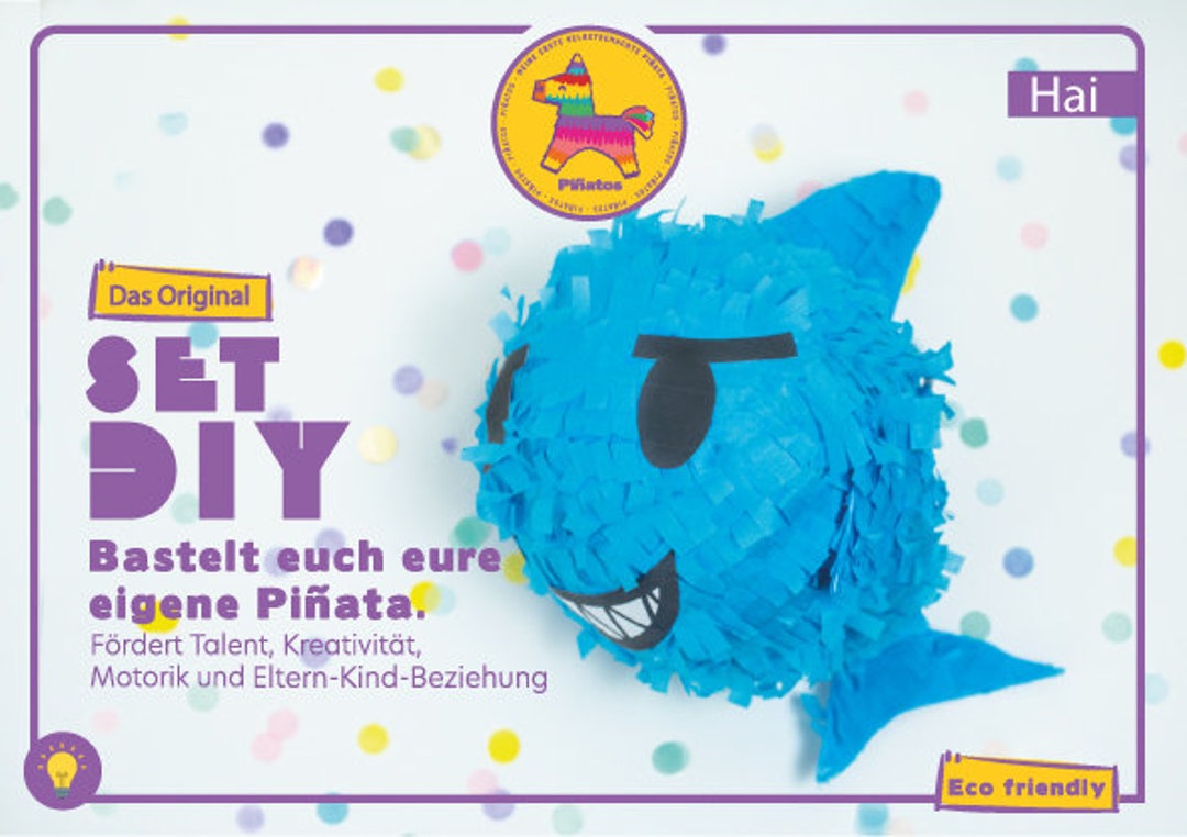Shark Pinata Craft Kit - Etsy