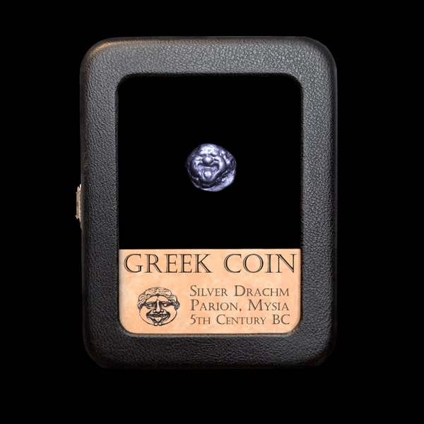 Greek Silver Drachm - Gorgon Design