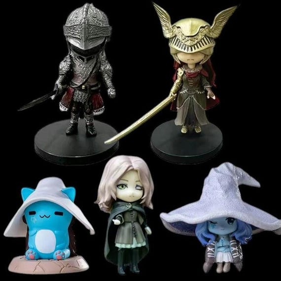 Elden Ring - Miniature Figures With Stand - Etsy