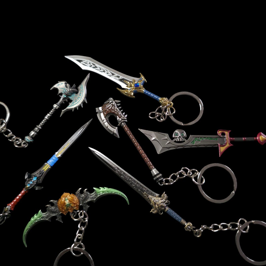 World of Warcraft - Keychains - Etsy