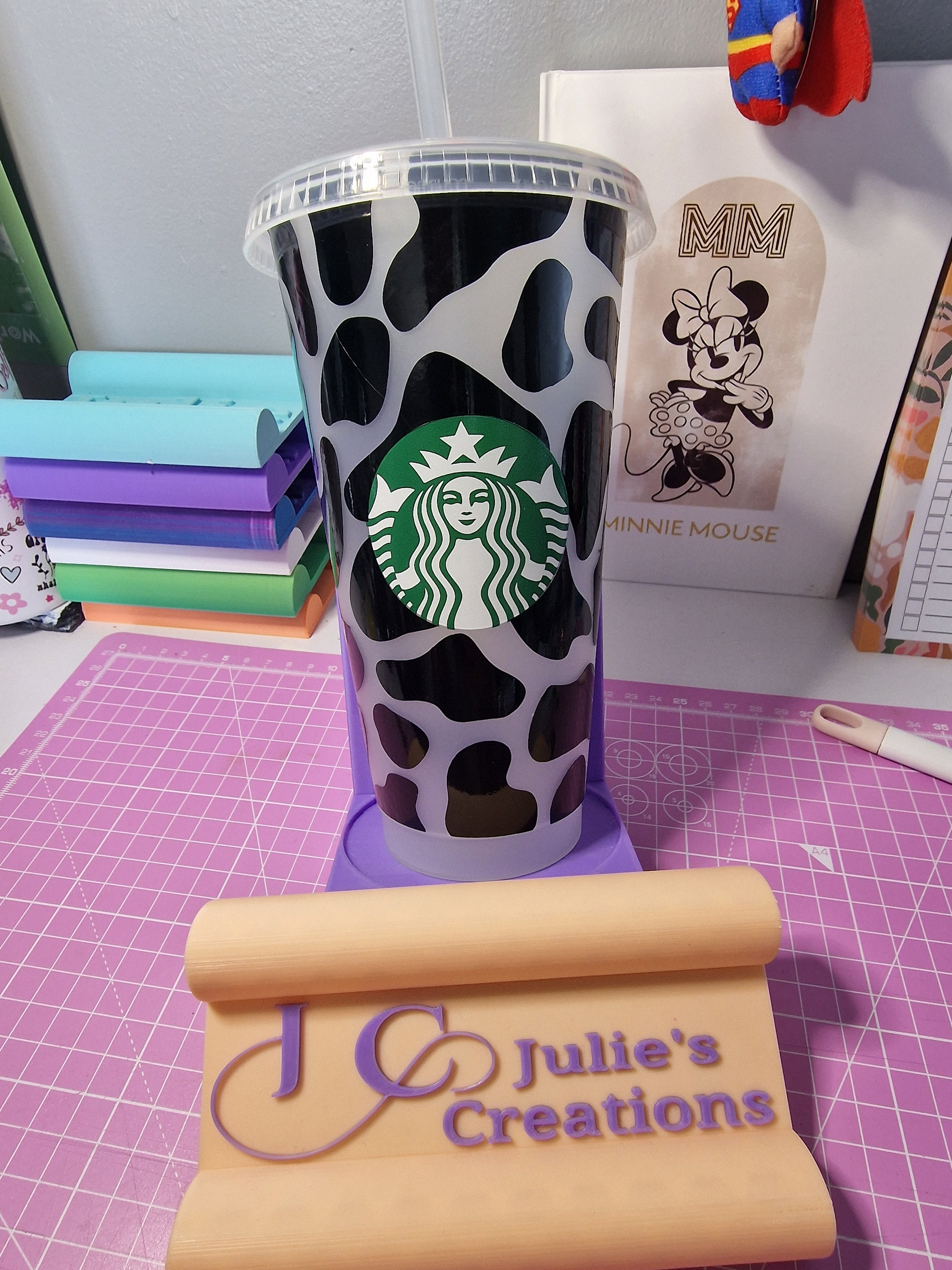 Personalised Cow Print Starbucks Cup🐄 – Lolli & Dolli Gifts