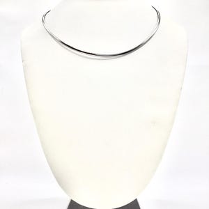 10K White Gold Necklace: Elegant Minimalist Chain, 17&quot; Length