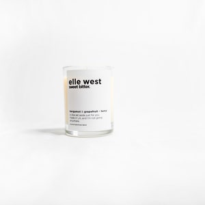 Grapefruit and Bergamot Scented Candle