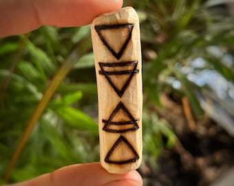 Four Elements Dread bead, Wood Dreadlock Bead, Dreadlock Accessories, Loc Beads, Cuff, Hair Bead, Dreadlock Jewelry, Nature Dread Bead