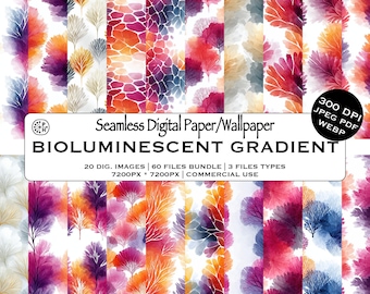 Gradients Wallpaper, Coral Reef Coralreef, Texture Wall Art, Seamless Pattern Bundle, Digital Artful, Modern Luxurious, Digit Aesthetic, JPG