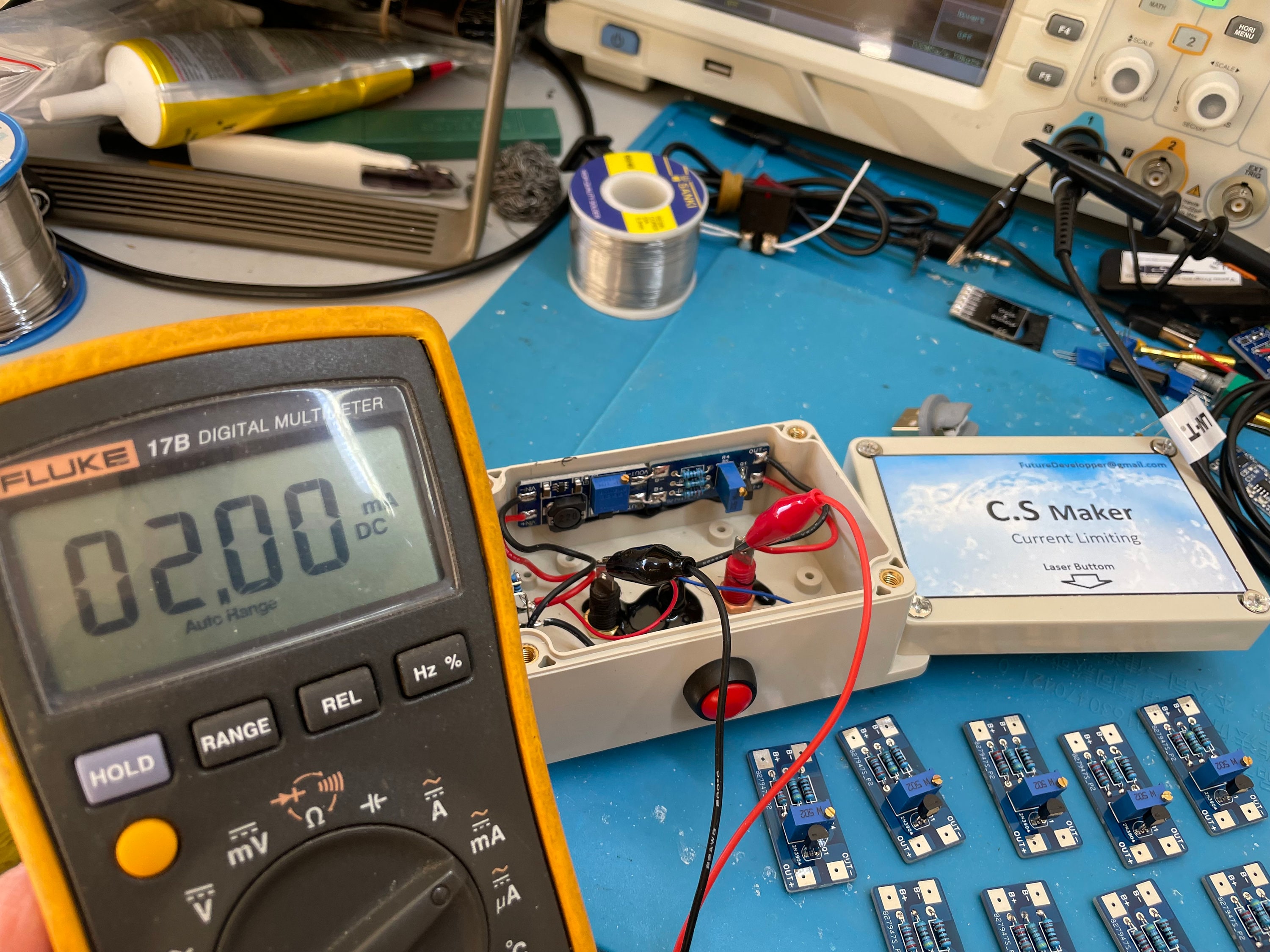 Colloidal Silverlazer Colloidal Silver Generator ,current Limiting 1ma Circuit Board, Build ...