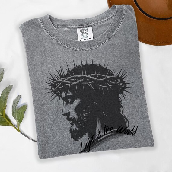 Vintage 90s Jesus Graphic Shirt: Christian Easter Tee