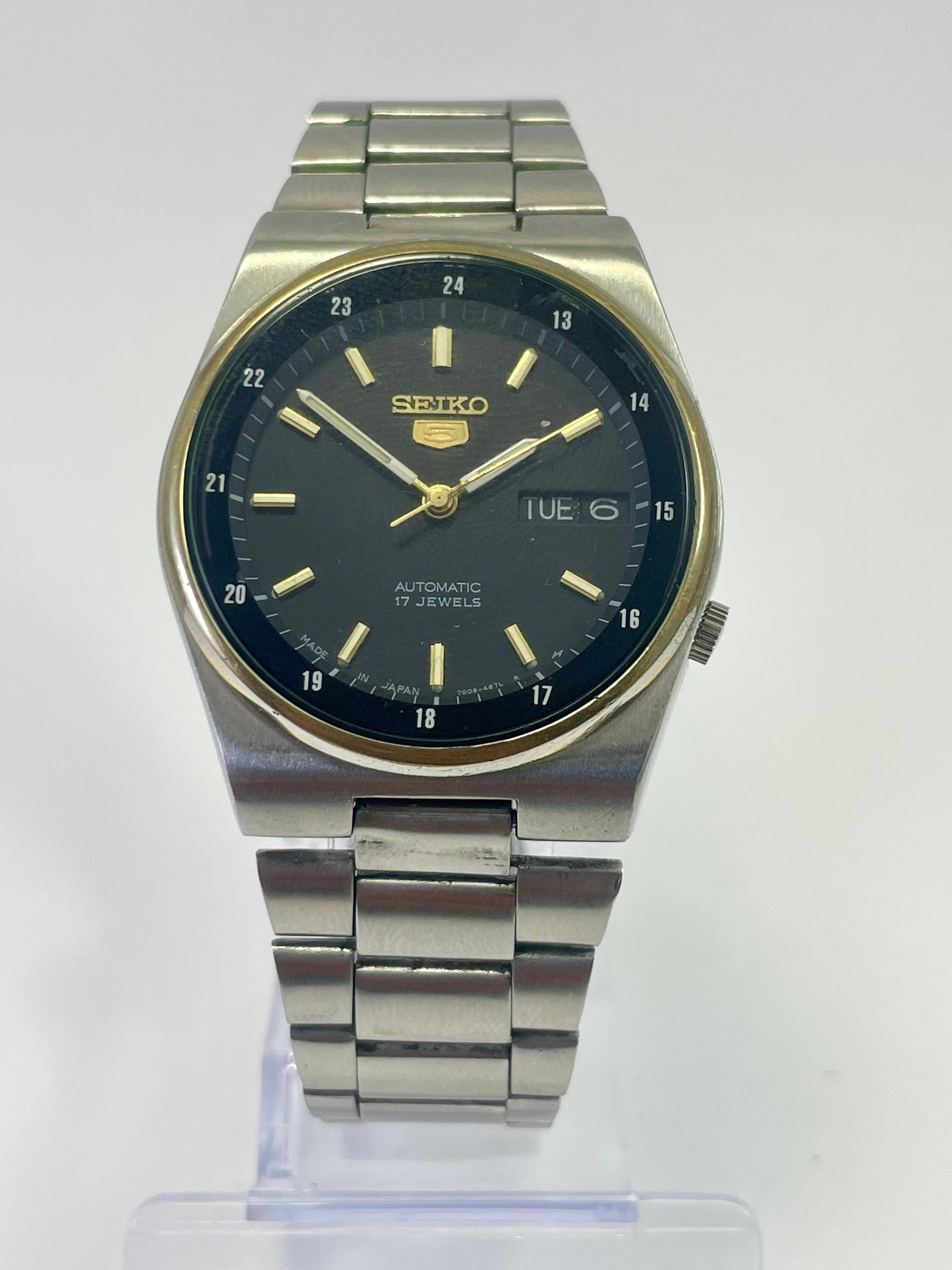 Buy Seiko 5 7009a Online In India - Etsy India