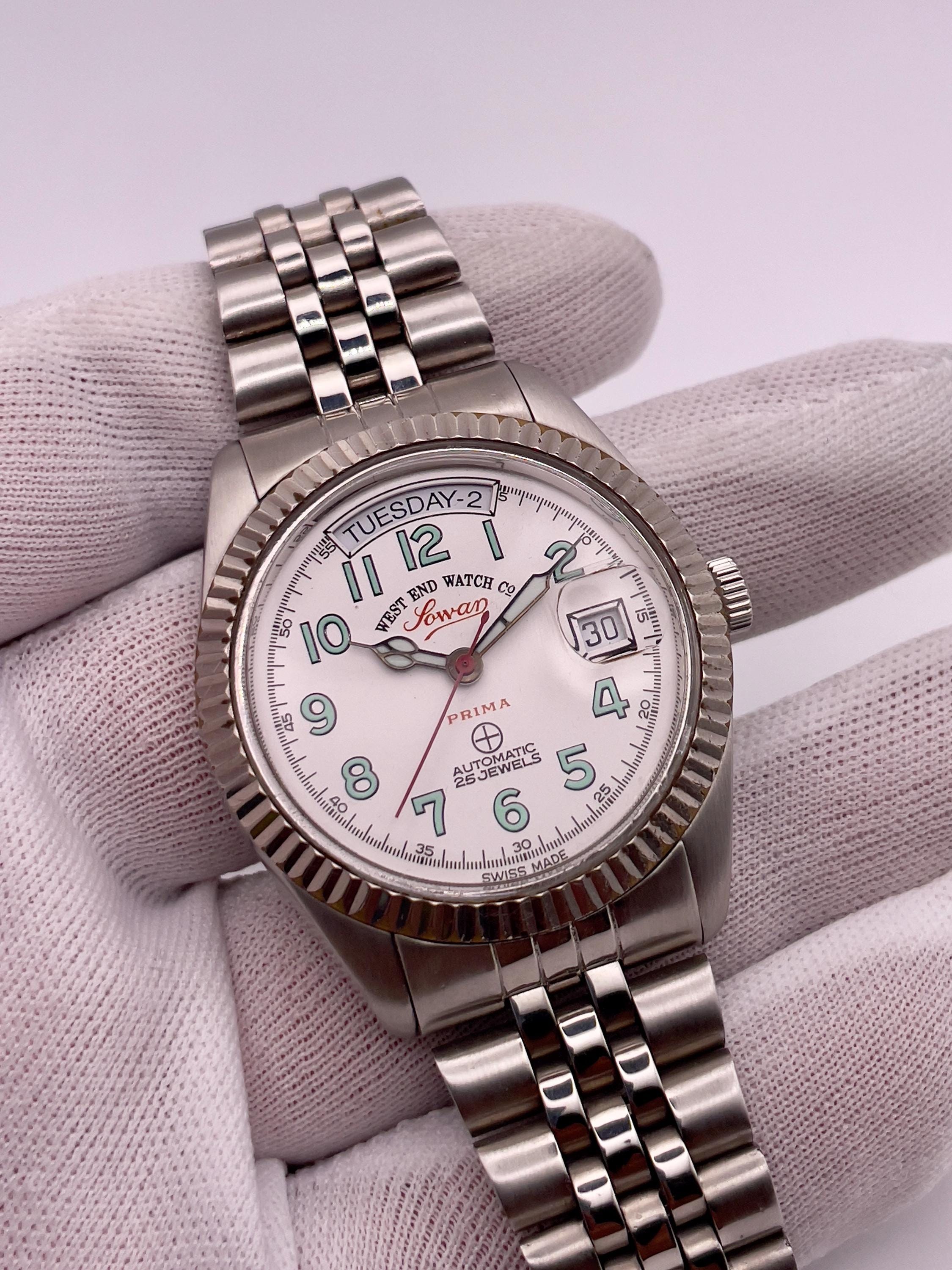 値引き　WEST END WATCH PRIMA Sowar West End Watch Sowar Prima Automatic 25 Jewels Watch | eBay