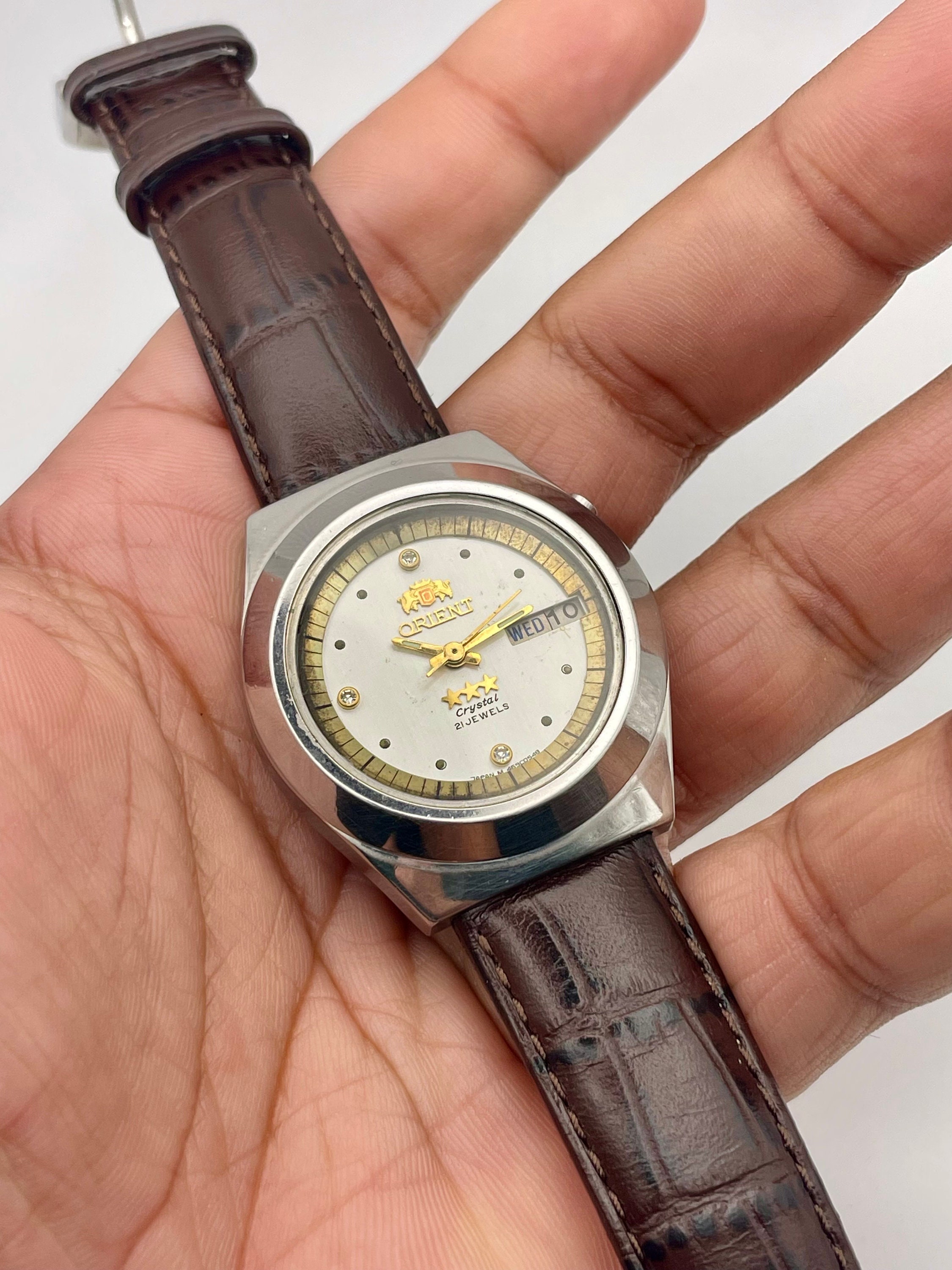 Las mejores ofertas en Cristal de Zafiro Orient Relojes de pulsera