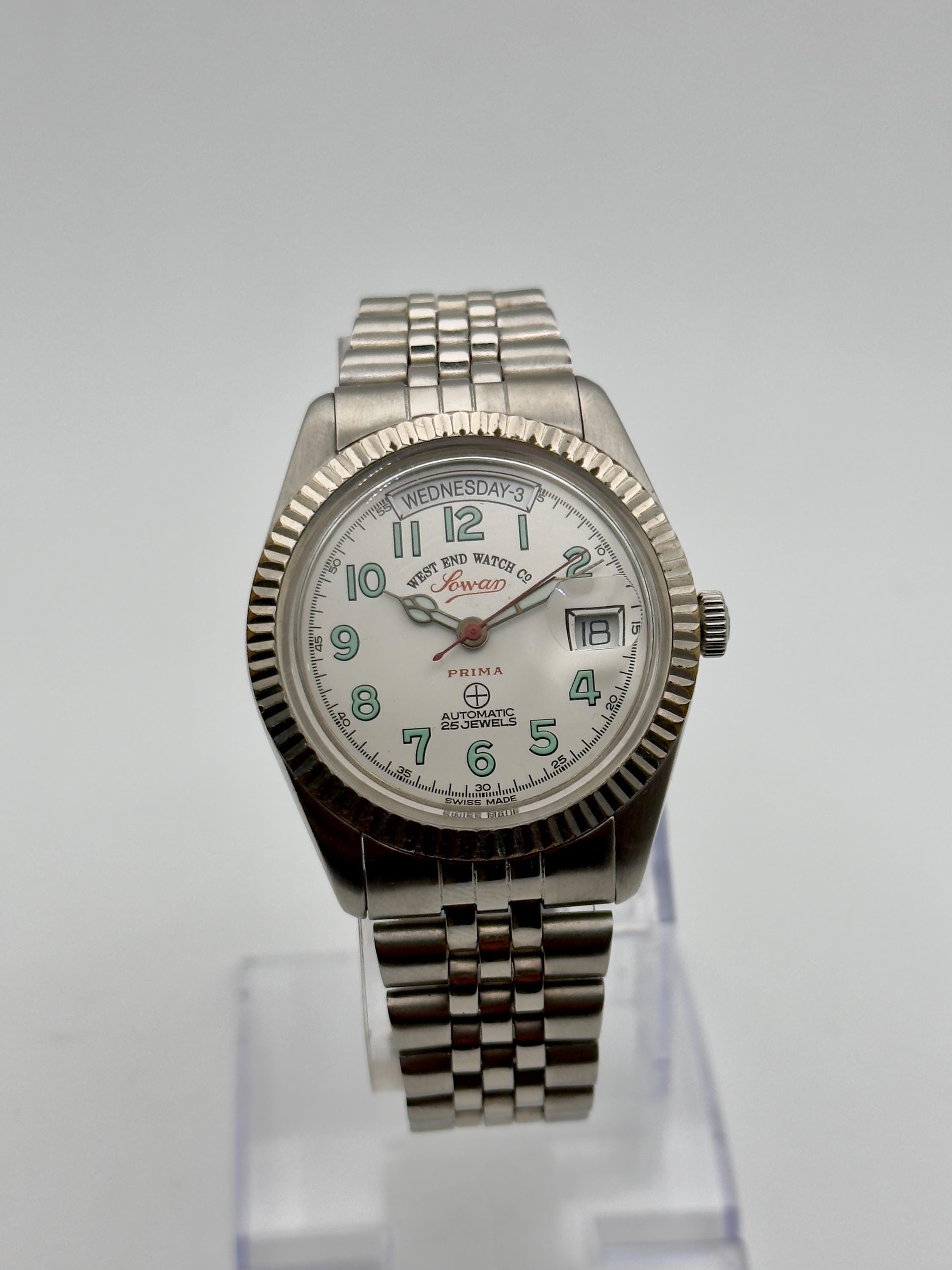 Authentic West End Watch Co. Swiss Men's Automatic 17 Jewels