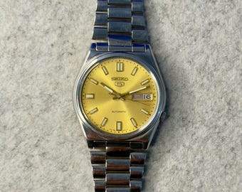 SEIKO 5 Watch, AUTOMATIC Watch, Seiko5 Caliber 7009-821A From 1978