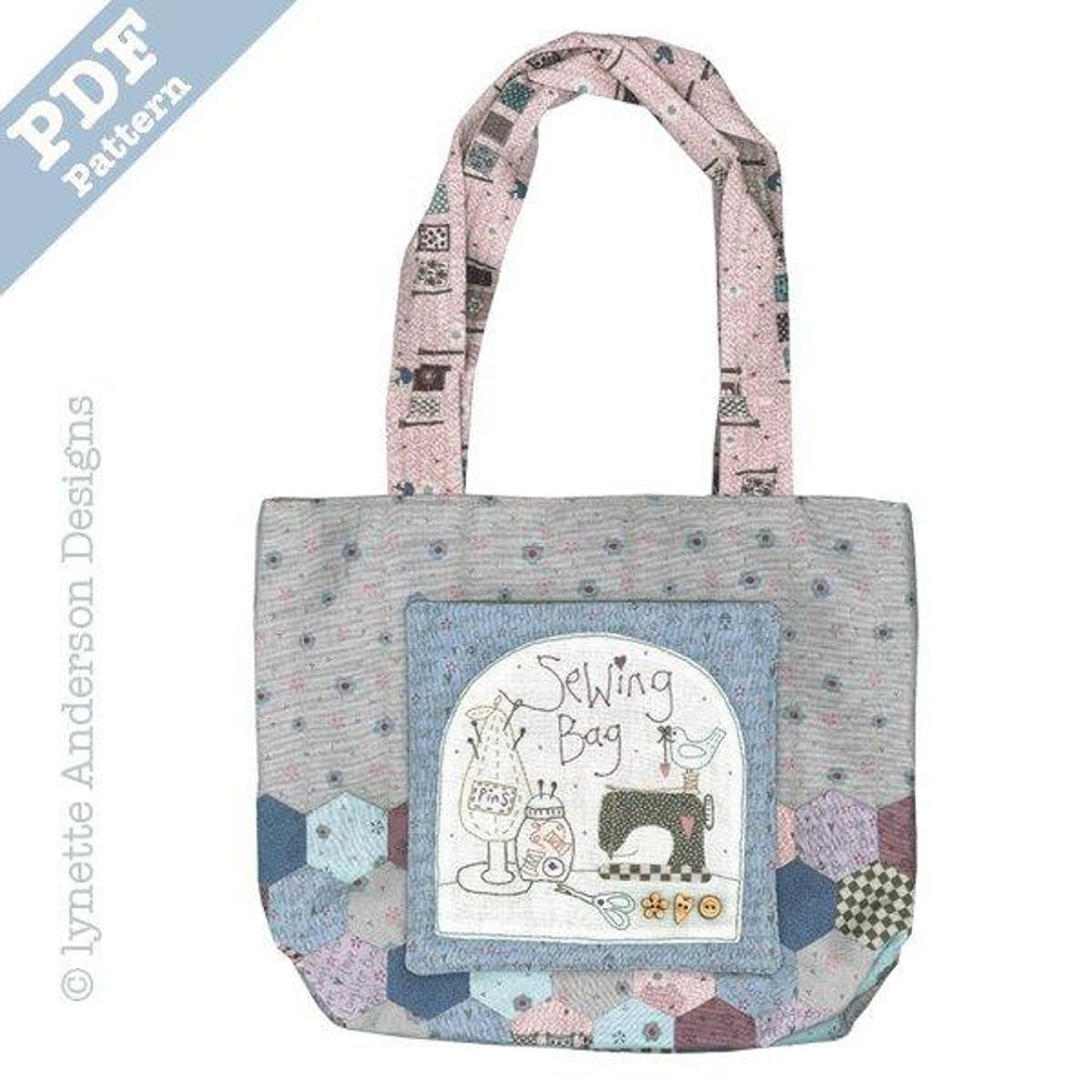 Hexagon Sewing Bag Downloadable Pattern - Etsy New Zealand