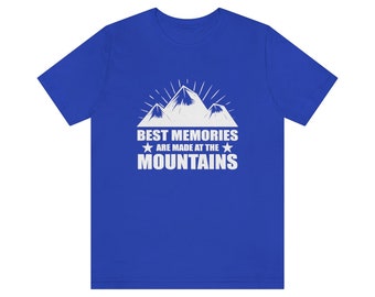 Mountain Memories T-Shirt, Hiking Gift, Nature Lover Tee