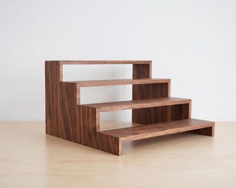 Handmade Black Walnut Perfume Stand – Lipstick Organizer Display