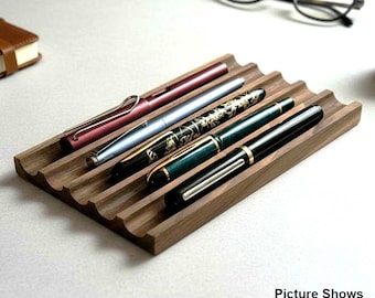 Handmade Walnut Pen Tray | Desk Organizer, Teacher Gift