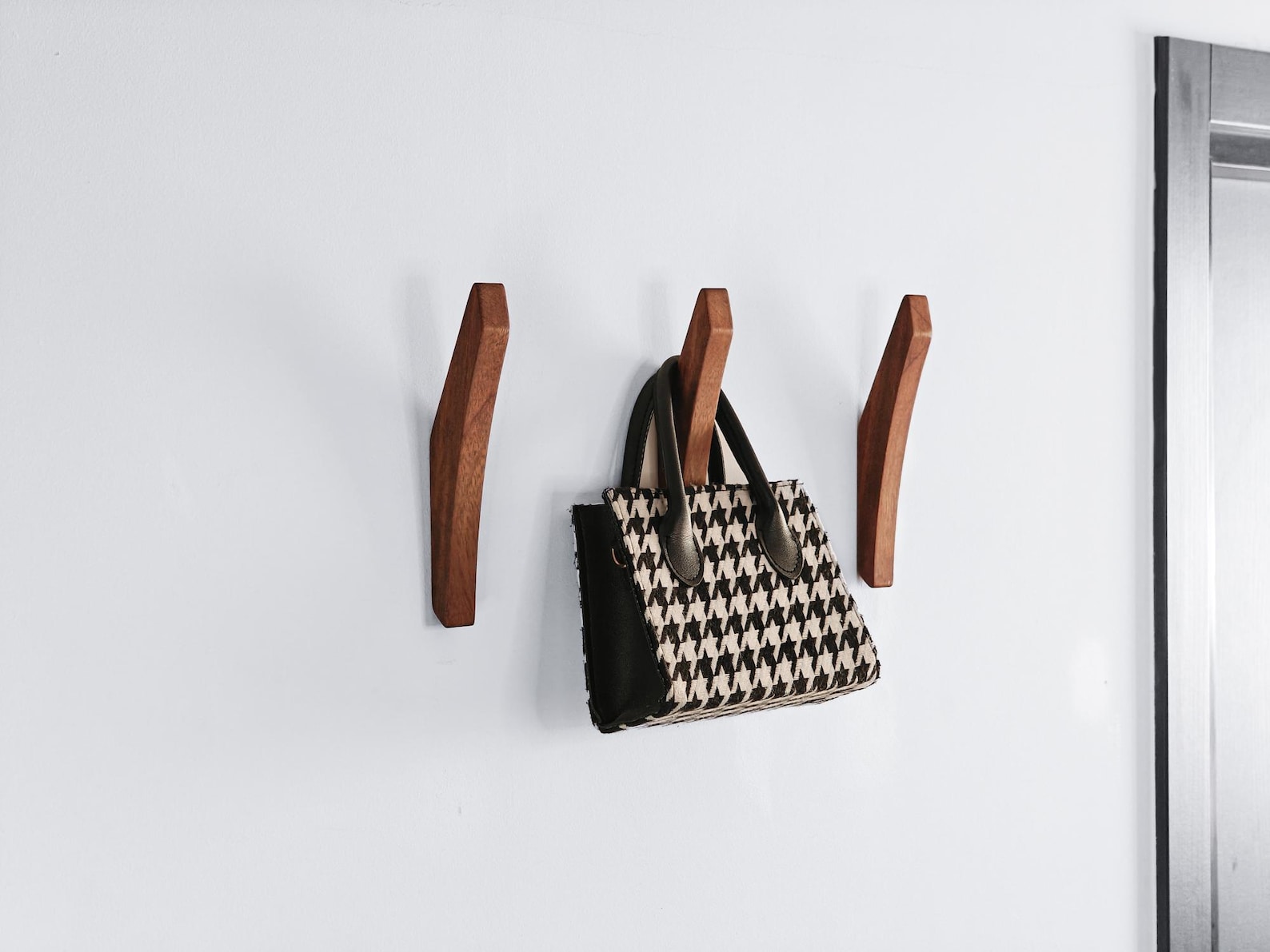 Wood Wall Hooks | Mid Century Modern Wooden Hooks for Wall | Wall Hook ...