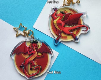Acrylic Keychains: Jake Long the American Dragon