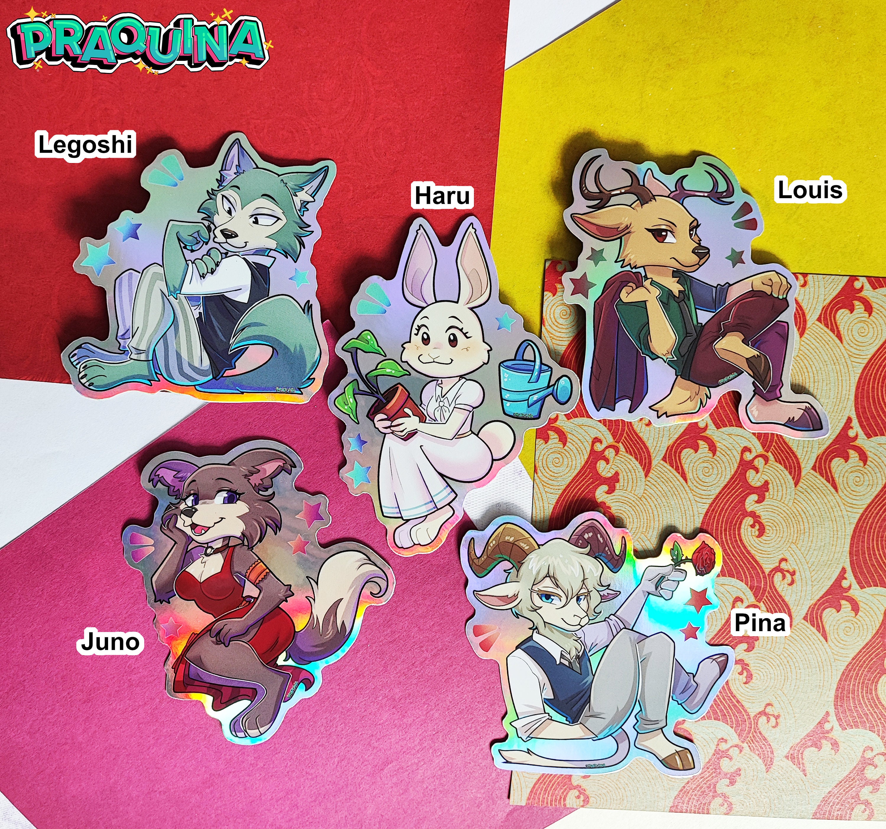 BEASTARS サイン入り複製原画 ジュノ A3サイズ非売品 額縁付き Juno