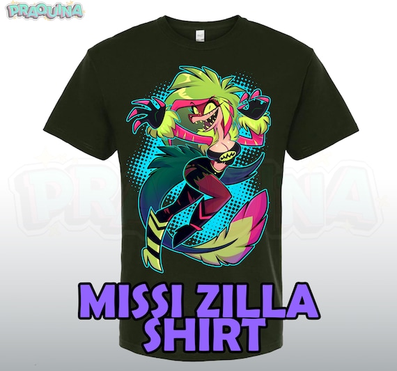 Missi Zilla from Hazbin Hotel Shirt (S-3XL) 100% cotton