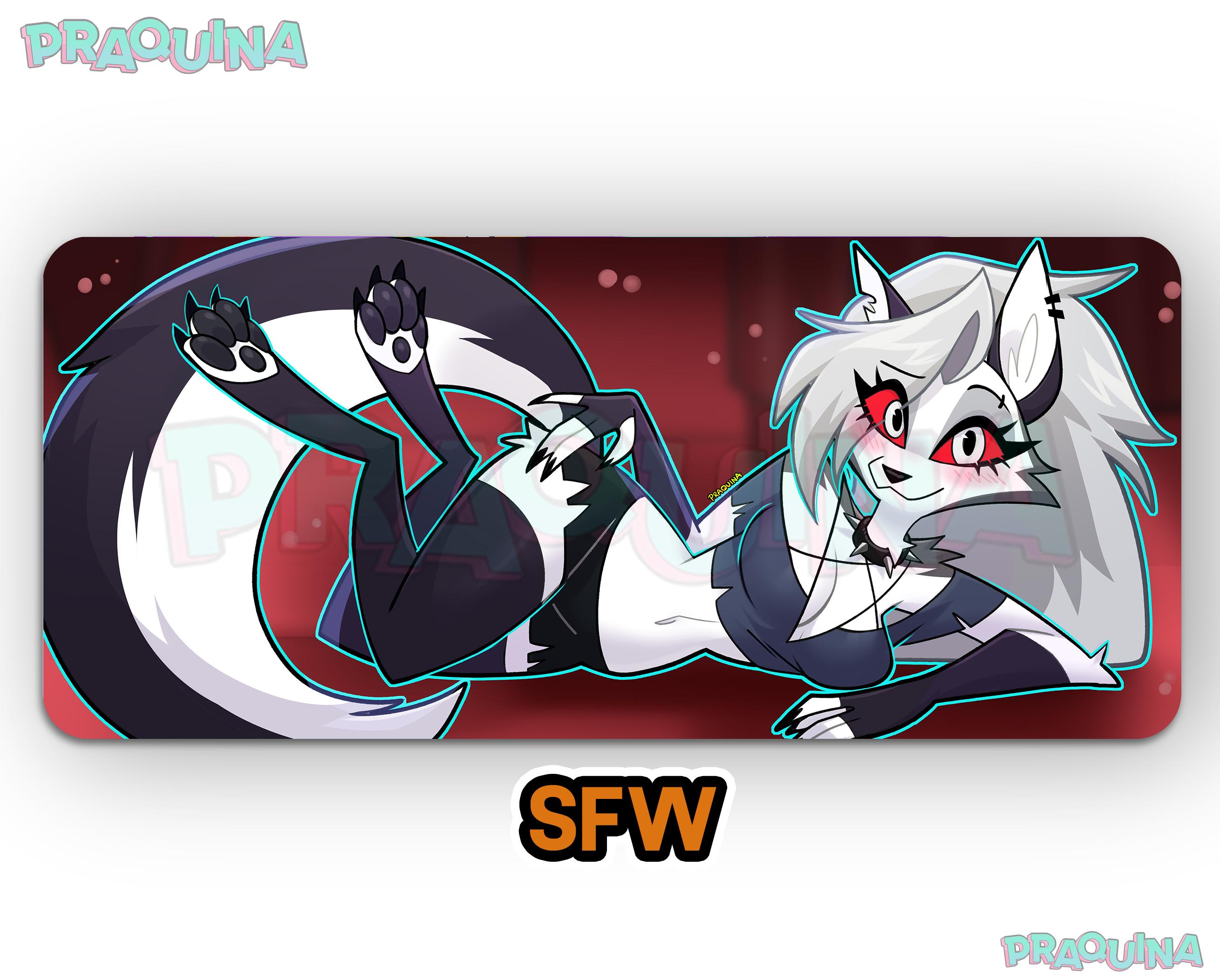 Loona From Helluva Boss Jumbo XXL Mousepad Playmat - Etsy