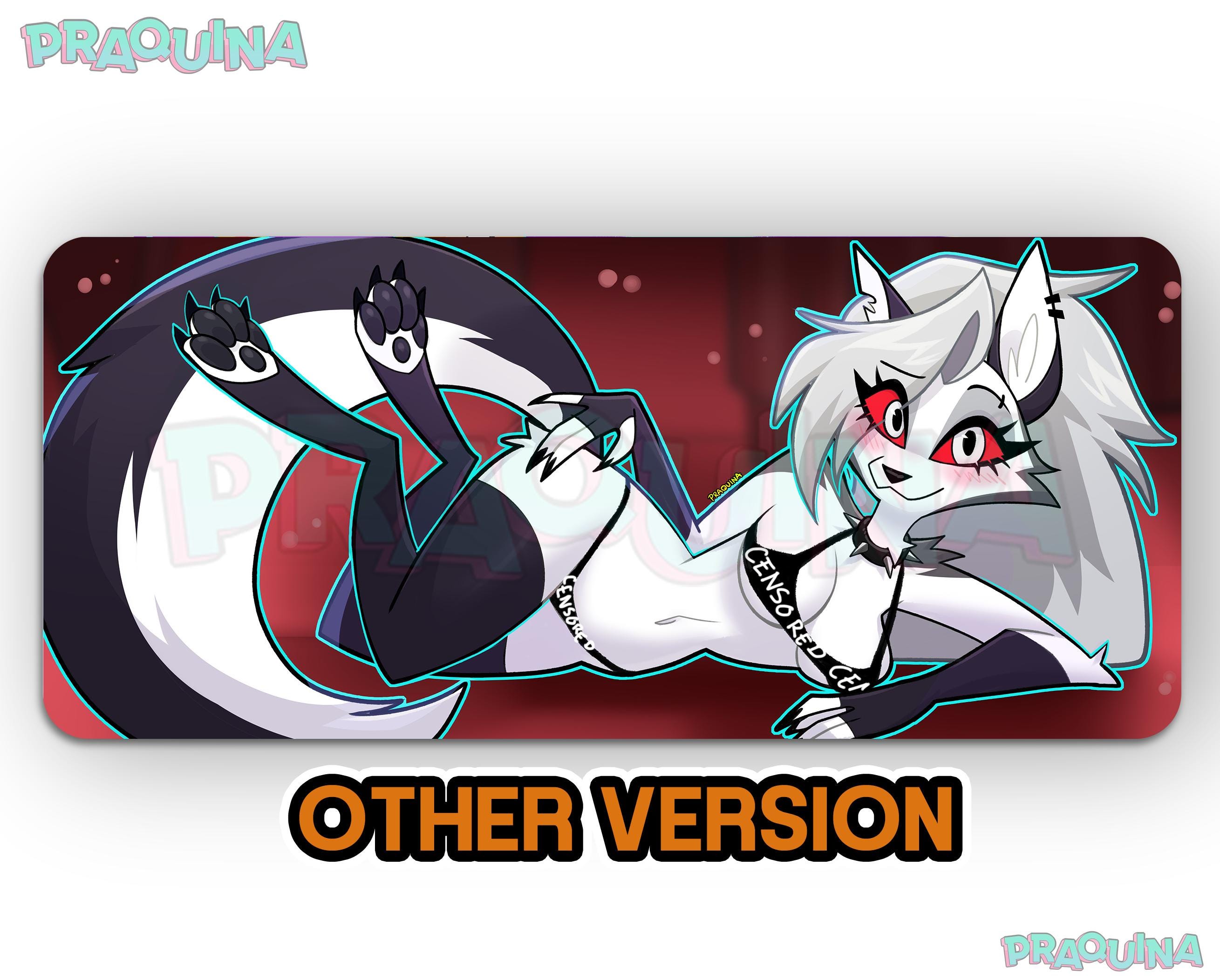 Loona From Helluva Boss Jumbo XXL Mousepad Playmat - Etsy