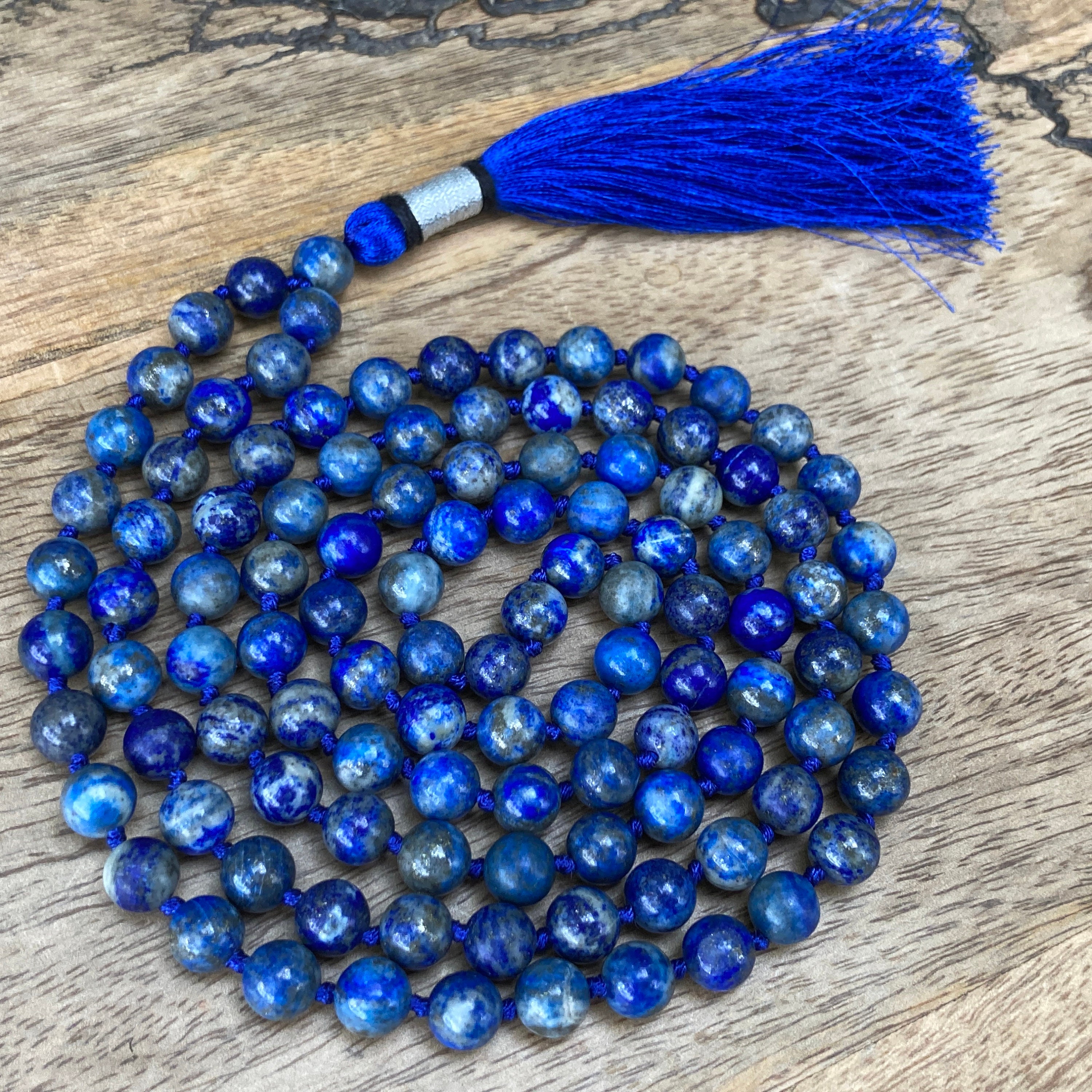 Lapis Mala Beads~JMALALAP