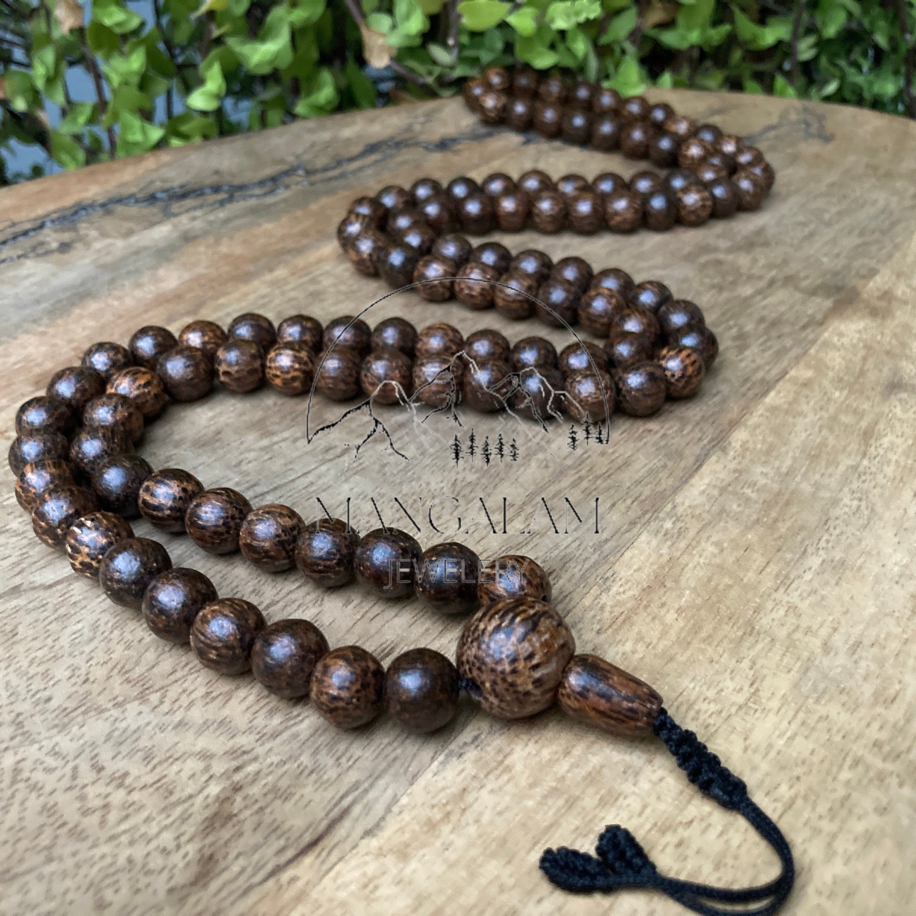 African Necklace For Men Nanalou Handmade Wood Bead