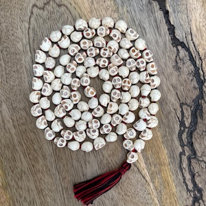 Skull mala, Kali Necklace, Kapala Necklace, Mala Beads, Skull Necklace, Shiva Necklace, Handmade Jewelry