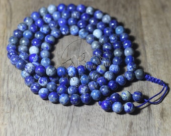 Japamala Tibetano In OCCHIO DI TIGRE - 8mm - Collana Mala 108 - Foto 7