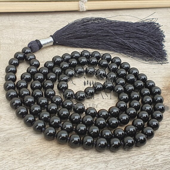 Black cheap onyx mala