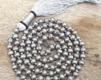 Parad Mala, Mercury Beads Mala, Religious Gifts- God Shiva, Pooja Items, Handmade Jewelry