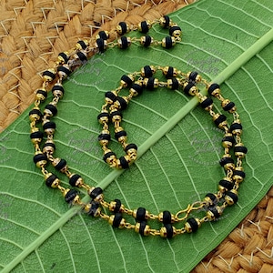 Tulsi Necklace, Tulsi Rosary in Copper, Tulsi Necklace, Hare Krishna Necklace, Tulsi Kanti, Holy Basil Seeds, Tulsi Radhe Mala