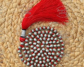 Parad Mala, 108 beads Mala, Gutika Beads Necklace, Religious Gifts- God Shiva, Pooja Items
